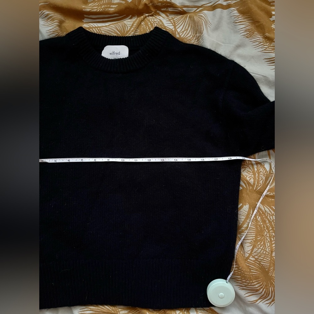 Wilfred Luxe cashmere Maria sweater 2xs 19” ptp - Picture 4 of 4